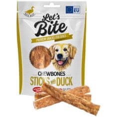 Brit DOG Let's Bite Chewbones. Sticks with Duck 120 g
