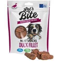 Brit DOG Let's Bite Meat Snacks Duck Fillet 300 g