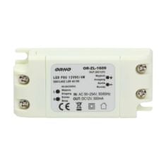 Orno Zdroj pre LED 12VDC 6W IP20 ORNO OR-ZL-1609
