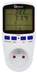 GEKO Wattmeter - merač spotreby elektrickej energie, GEKO
