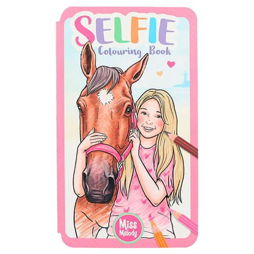 Miss Melody Omaľovánky , Selfie Colouring Book, Vzhľad telefónu