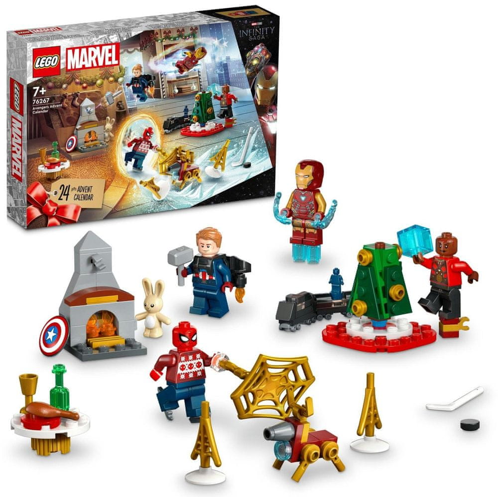 LEGO Marvel 76267 Adventný kalendár Avengers