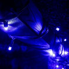 DecoLED LED svetelný reťaz 5m, IP67, modrá, 50 diód