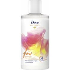 Dove Kúpeľový a sprchový gél Bath Therapy Glow (Bath and Shower Gel) 400 ml