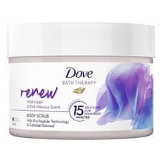 Dove Telový peeling Bath Therapy Renew ( Body Scrub) 295 ml