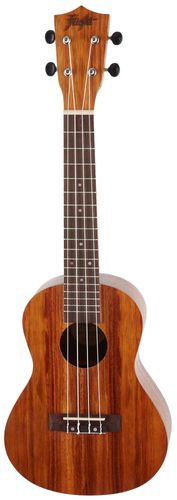 tradičné akustické koncertné ukulele Flight NUC200 Natural ochranný obal indonézsky tík vstvený korpus matná povrchová úprava 18 pražcov plnohodnotný zvuk zhotovené z exotického dreva bohatá výbava široký hmatník ukulele pre začiatočníkov