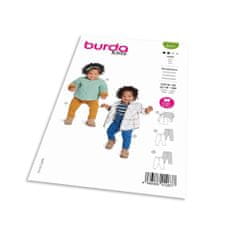 Burda Strih Burda 9231 - Bunda a tepláčky pre bábätká