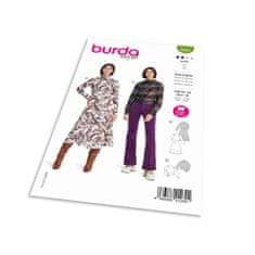 Burda Strih Burda 5863 - Šaty a blúzka s rolákovým golierom
