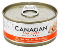 Canagan Cat konz. - Tuniak a krevety 75 g