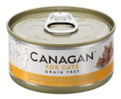 Canagan Cat konz. - Tuniak a kura 75 g