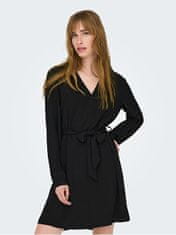 Jacqueline de Yong Dámske šaty JDYDIVYA Regular Fit 15300554 Black (Veľkosť XL)