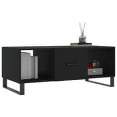 Vidaxl Konferenčný stolík čierny 102x50x40 cm kompozitné drevo