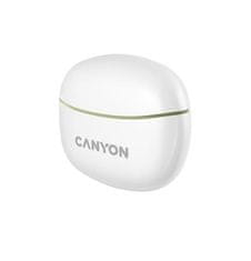 Canyon Slúchadlá "TWS-5", zelená, TWS bezdrôtové, Bluetooth 5.3, CNS-TWS5GR