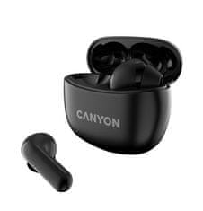 Canyon Slúchadlá "TWS-5", čierna, TWS bezdrôtové, Bluetooth 5.3, CNS-TWS5B