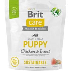 Brit Care Dog Sustainable Puppy Chicken+Insect 1 kg