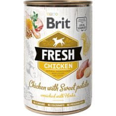 Brit Fresh konz. Chicken with Sweet Potato 400 g