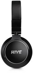 Niceboy Sluchátka Hive Aura 4 ANC, přes hlavu, bezdrátová, mikrofon, čierna