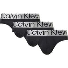Calvin Klein 3 PACK - pánske slipy NB3073A-7V1 (Veľkosť M)