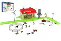 Teddies Sada domáca farma so zvieratami a traktorom plast s doplnkami