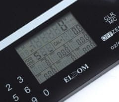 Kuchynská váha ELDOM DWK200 s meraním kalórií a cholesterolu pre 999 predprogramovaných produktov