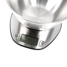 Kuchynská váha ELDOM WK320S LCD Meranie hmotnosti, objemu vody a mlieka