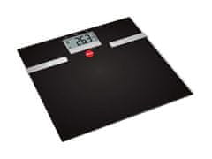 Kúpeľňová váha ELDOM TWO130 BLACK 150kg BMI meranie telesného tuku