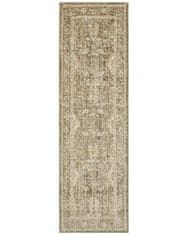 NOURISTAN Kusový koberec Cairo 105592 Luxor Black Cream – na von aj na doma 120x170