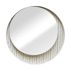 HOMEDE Dekoratívne nástenné zrkadlo SENSE biele