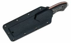 CRKT CR-4037 Razel Silver úžitkový nôž 7,6 cm, čierno-červená, Micarta, termoplastické puzdro