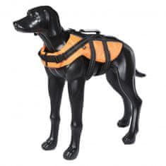 RUKKA PETS Bezpečnostná plávacia vesta pre psa Rukka L oranžová