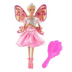 Toi Toys Bábika Fairy s trblietavými krídlami
