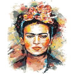 PIPPER. Maľovanie podľa čísiel "Frida Kahlo" 50x40 cm, plátno vypnuté na ráme