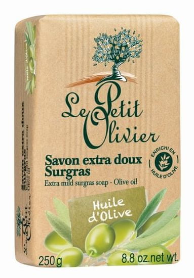 Le Petit Olivier LE PETIT OLIVIER Extra jemné mydlo 250 g - Olivový olej