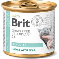 Brit Veterinary Diets Cat konz. Struvite 200 g