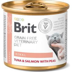 Brit Veterinary Diets Cat konz. Renal 200 g