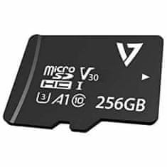 Popron.cz Paměťová karta Micro SD s adaptérem V7 VPMD256GU3 256 GB