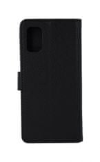 TopQ Kryt Samsung A41 Knížková čierny s prackou 49972