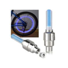 Verk Svietidlo ventilky na bicykel modré (2ks)