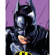 PIPPER. Maľovanie podľa čísiel "Batman" 50x40 cm, plátno vypnuté na ráme