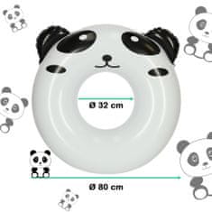 Aga Detský plavecký kruh 80cm panda