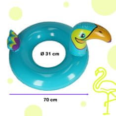 Aga Nafukovací detský plavecký kruh Tukan 70cm