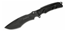 Fox Knives FX-9CM06 Parus Black vonkajší nôž 17,5 cm, čierna, Forprene, nylonové puzdro
