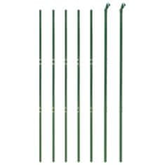 Vidaxl Drôtený plot zelený 2x10 m