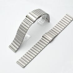 BStrap Steel remienok na Samsung Galaxy Watch Active 2 40/44mm, silver
