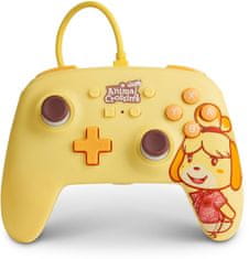 Power A Enhanced Wired Controller, Animal Crossing: Isabelle (SWITCH) (1521521-01)