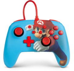 Power A Enhanced Wired Controller, Mario Punch (SWITCH) (1518605-02)