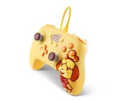 Power A Enhanced Wired Controller, Animal Crossing: Isabelle (SWITCH) (1521521-01)