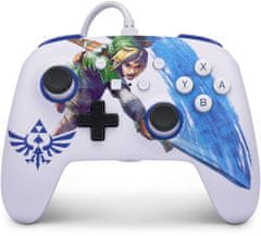 Power A Enhanced Wired Controller, Master Sword Attack (SWITCH) (1526548-01)