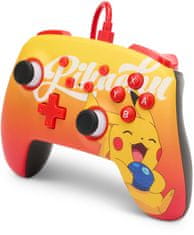 Power A Enhanced Wired Controller, Oran Berry Pikachu (SWITCH) (1522784-01)