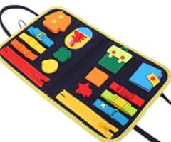 iMex Toys Detská tabuľka vzdelávania a zábavy Montessori 12473